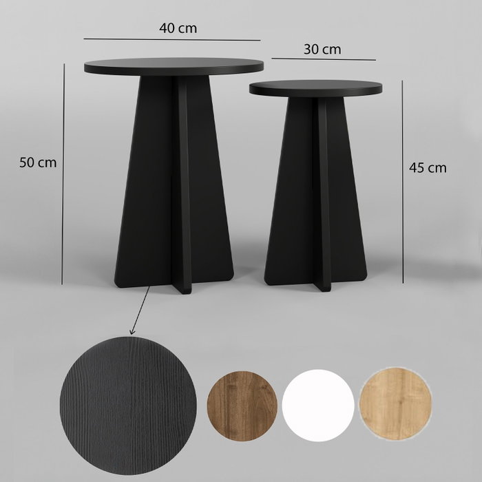 Hanah Home Mushroom 2 - Negro